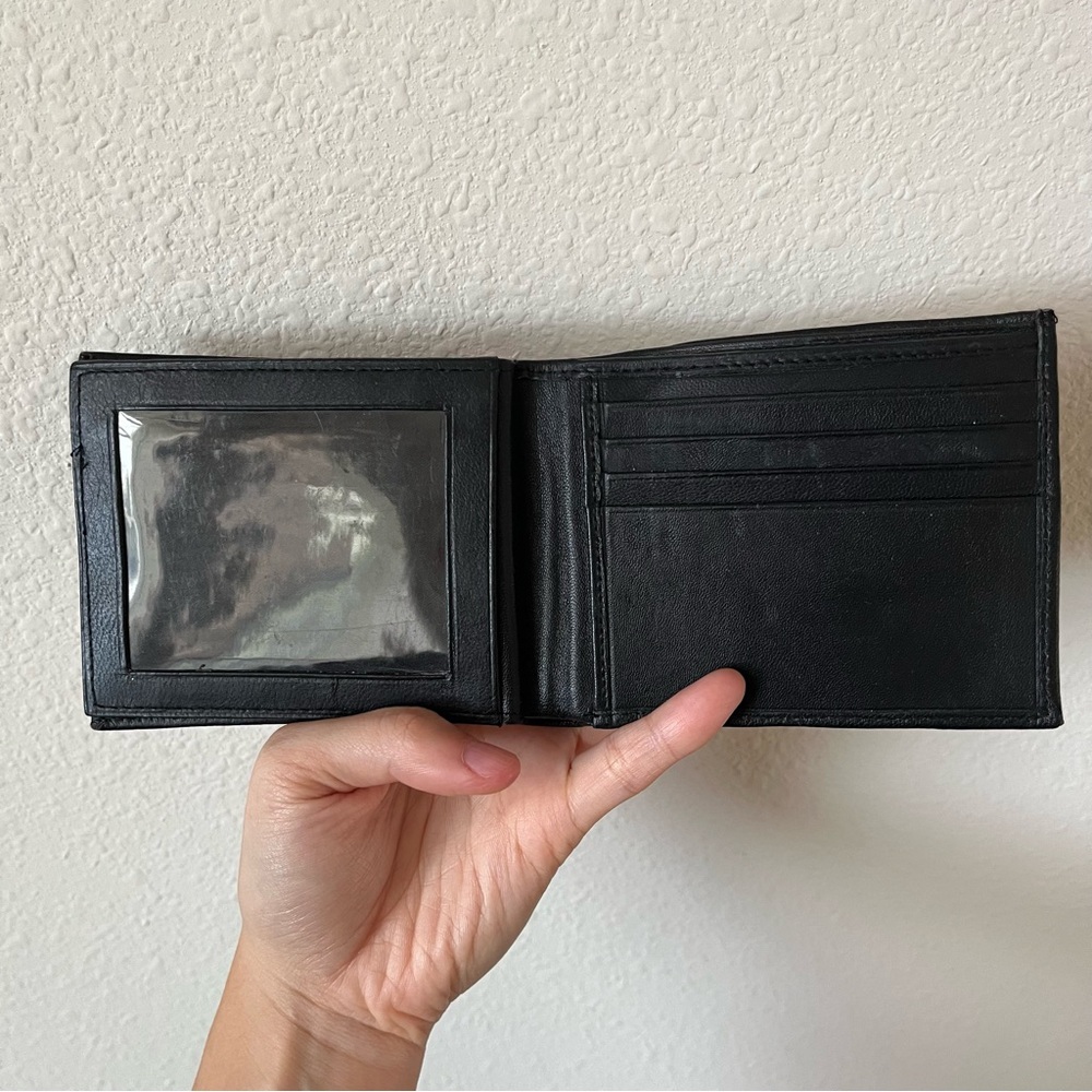 NWT Alfred Dunhill Men’s Minimalist Black Genuine Leather Credit Card Holder - Picture 9 of 11